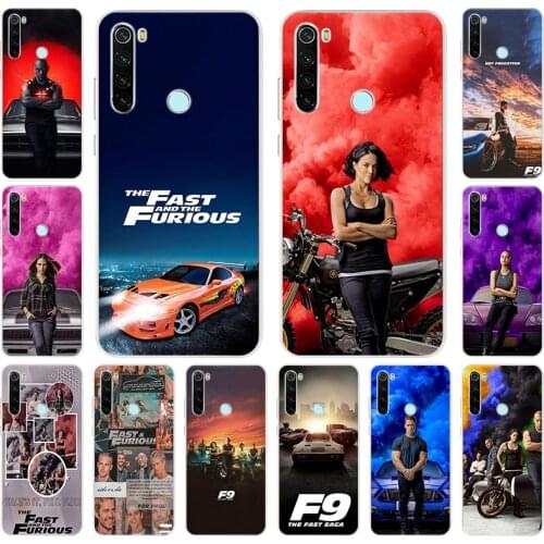 Fast Furious 9 Silicone Soft TPU Phone Case For Xiaomi Redmi 8 9 7 9A 9C 7a 6 6A K20 K40 9T Note 10 9 8T 7 6 Pro 9s Cover