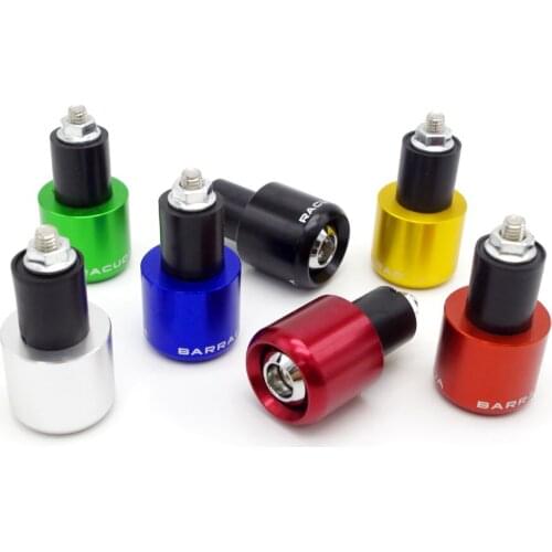 22mm Motorcycle Handlebar Grips Ends Counterweight Fist Plugs Cafe Racer FOR chopper motorcycle ktm honda shadow Suzuki gsr 600