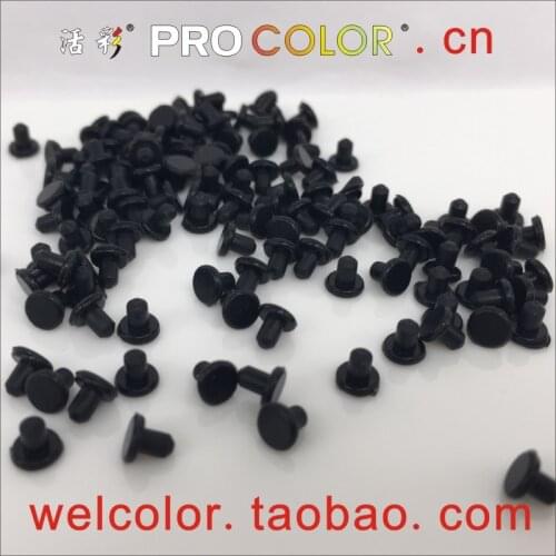 Custom made Solid Small Round Silicone Rubber Stopper Lid Bottle Seal Cap for 1.9 2.0 2 2.2 5/64" mm 2.2mm 2mm hole Test Tube