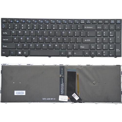 Notebook Keyboard For Thunderobot 911SE-E5a 911SE-E5B 911SE-E5C 911SE-E5TA Laptop US layout White Backlight