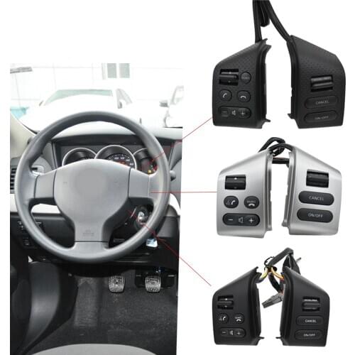 BINGWFPT Car styling buttons FOR Nissan LIVINA & FOR Nissan TIIDA & For SYLPHY steering wheel control buttons with backlight