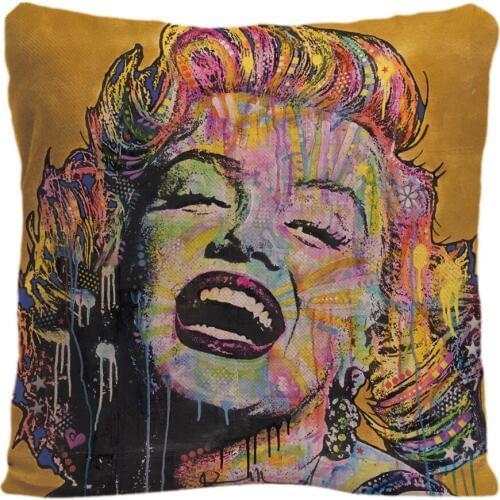 Beautiful Movie Women Patten Decorative Pillowcase Blonde Beauty Printing Cotton Linen Cushion Cover Gift High-Quality For Sofa