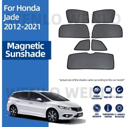 For Honda Jade 2012-2021 Magnetic SunShade Car Front Windshield Sun Shades Visor Windscreen Privacy Protection