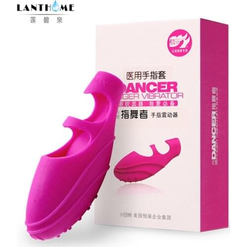 Mini Finger Vibrator Clitoral G-spot Stimulator Massager Vibrator Waterproof Finger Clit Vibrator Sex Toys for Women Sex Product