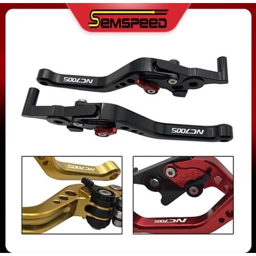 Motorbike Brakes For HONDA NC700S NC700 S 2012-2015 2016-2020 SEMSPEED Motorcycle CNC Short Adjustable Brake Clutch Levers
