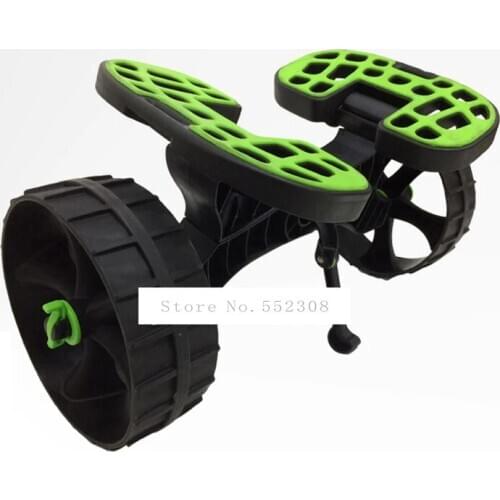 New 2-Wheel Canoe Boat Carrier Cart Small Fishing Boat Transport Mount Car Surf Board Plastic Single Beach Board Cart Trolley