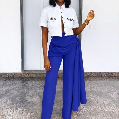 OMSJ Women's Straight Trousers