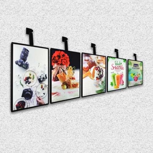 Led picture light small led light box magnetic menu board light box