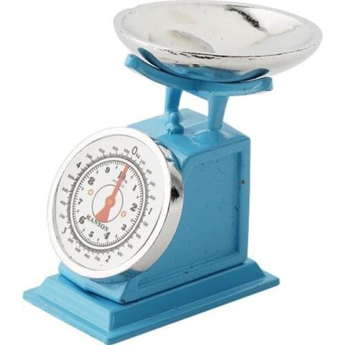 1pcs Miniature Mini Nominal Blue Simulation Kitchen Model Toy Mini Home Decoration For 1:12 Doll Accessories 2.6*1.5*2.9cm