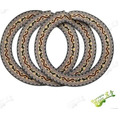 3PCS YKQ73 Guitar Sound hole Inlay WOOD For Classical guitar Guitar Accessories YKQ 73