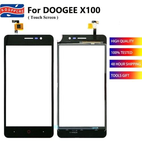 5.0"100% New For Doogee X100 Touch Screen Touchscreen Panel Digitizer Sensor 100% Tested For DOOGEE X100 Smartphones Repair Part