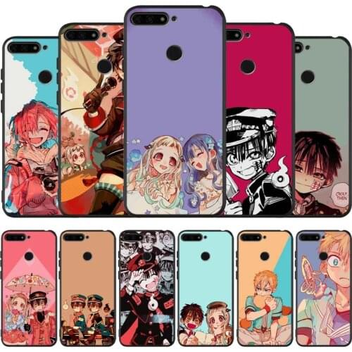 Jibaku shounen hanako kun black Silicone Phone Case For honor 30 20 Pro 8 8X 9 10 20 Lite Mate 10 20 30 Lite Pro cover