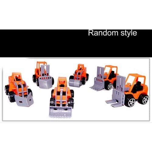 Childrens Simulation Inertia Truck Construction Vehicle Excavator Toy Wholesale Excavator Model Pull Back Car Mini Car