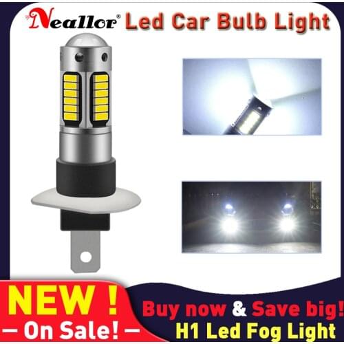H1 H3 Led 12v Super Bright Canbus Pairs Fog Lights Drl H27 881 880 Ice Bulbs On Cars Auto Diode Lamps For Fiat 500 Ducato Panda