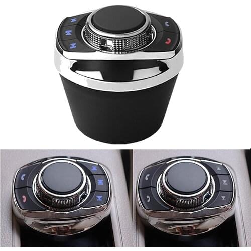 Cup Shape 8 Keys Function Car Steering Wheel Control Media Button Switch