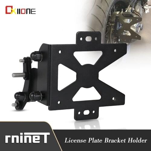 For BMW Rninet 1200 Scramble Rninet R9T 1200 SCRAMBLER 2014 2015 2016 2017 2018 2019 Motorcycle License Plate Bracket Holder