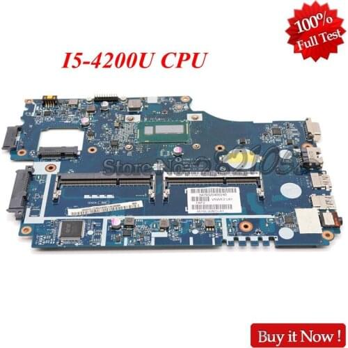 NOKOTION V5WE2 LA-9532P For Acer aspire E1-532 E1-572 E1-572G Laptop motherboard NBMFM11007 NB.MFM11.007 Mainboard I5-4200U CPU
