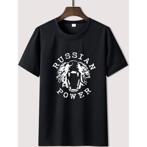 2021 Russia T-SHIRT RUSSIA Putin Russian Power ak-47 T-Shirt + Long Sleeve + Hood