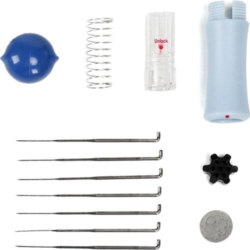 Felting Needle Kit with 7 Needles Felting Stitch Punch Tool Wool Felt Needle D0AC