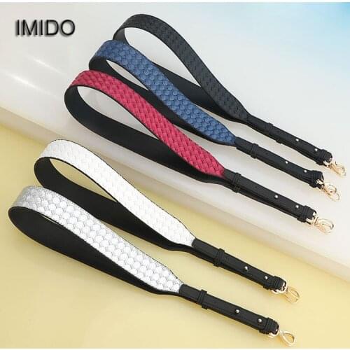 IMIDO Brand Design Women Men shoulder Bag replacement straps belt Crossbody handbag handles knit accessories parts bolso STP144