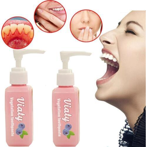 New Stain Removal Whitening Toothpaste 2PC 100ml Stain Removal Toothpaste Baking Soda Teeth Whitening Toothpaste 0710#30