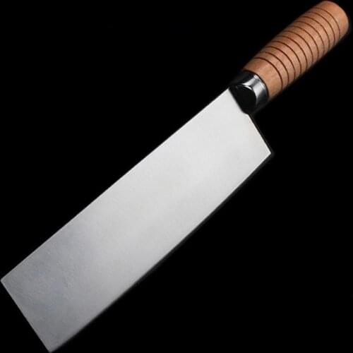 Peking Roast Duck Slicing Knife Super Sharp&Fast Kitchen Chef Knives Durable High Hardness Blade Rose Wood Handle Slicer Tools