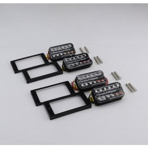 1 Set Original Genuine Epi Electric Guitar Humbucker Pickup With Screw ( Ceramic / Alnico Magnet Bar ) Guitar Accessories