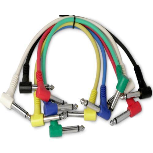 Electric Guitar Effect Pedal Cable 30cm Length Audio Cable Guitar Accessories Quality Goods Musical Instruments