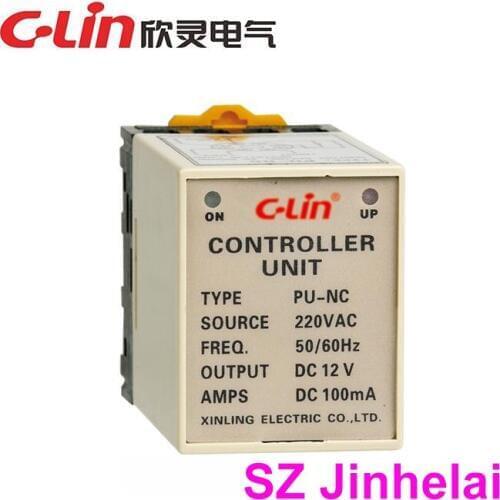 C-Lin PU-NC Authentic original Photoelectric switch controller AC220V Signal is converted to relay output