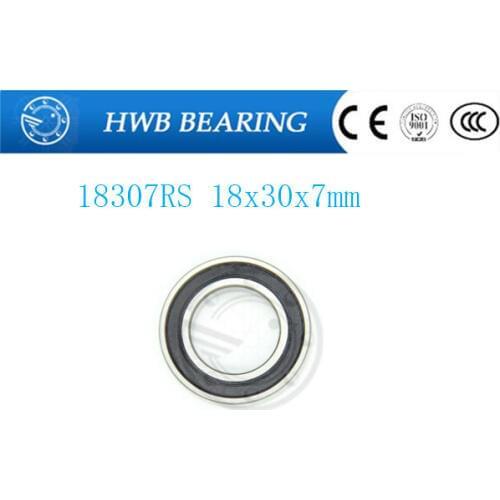 10pcs/lot Bearing 18307rs 18307 2RS 61903-18RS 18307RS Thin Wall Bearing Shielding Ball Bearing Bicycle bearing 18x30x7mm