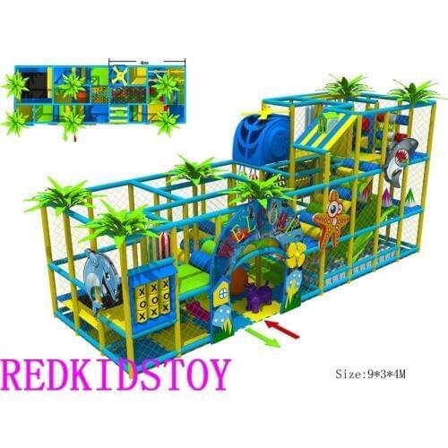 Shipped to Chile Half Three Floors Indoor Playground HZ-170328