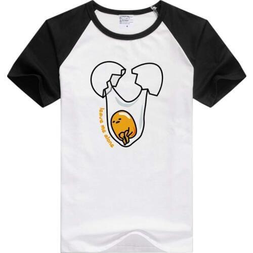 Anime Lazy Egg Yolk short sleeve casual Men Women T-shirt Comfortable Tshirt Cool Print Tops Fashion Tees GA996