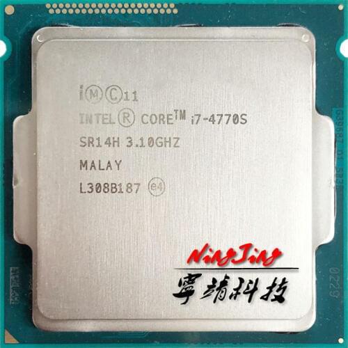 Intel Core i7-4770S i7 4770s 3.1 GHz Quad-Core Eight-Thread CPU Processor 8M 65W LGA 1150