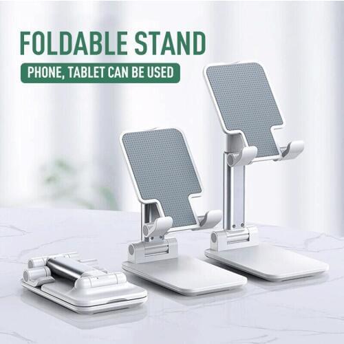 Phone Holder Desk Stand For Your Mobile Phone Tripod For IPhone Xsmax Huawei P30 Xiaomi Mi 9 Plastic Foldable Desk Holder Stand