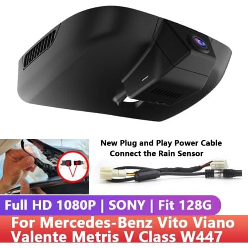 Car Wifi DVR Driving Video Recorder Car Front Dash Cam Camera HD 1080P For Mercedes-Benz Vito Viano Valente Metris V Class W447
