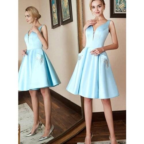 WUDANGSHAN Womens Satin Dresses