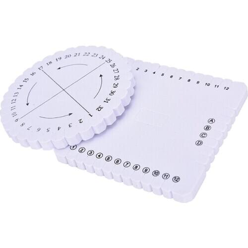 1Pcs DIY Round Square Kumihimo Beading Cord Disc/Disk Braiding Braided Plate