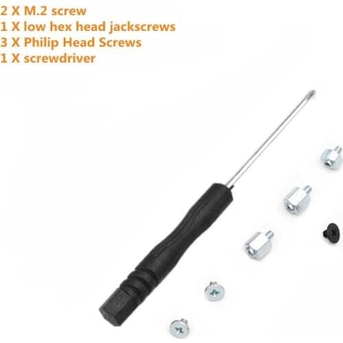 3 Sets Hand Tool Screwdriver Stand Off Screwdriver Screw Hex Nut Mounting For -ASUS 13020 M.2SSD Motherboard