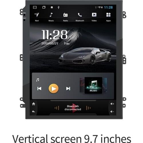 9.7 inches Vertical screen Android IPS Screen navigation multimedia Bluetooth of GPS radio player