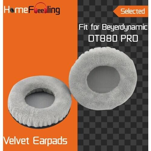 Homefeeling Earpads for Beyerdynamic DT880 PRO Headphones Earpad Cushions Covers Velvet Ear Pad Replacement