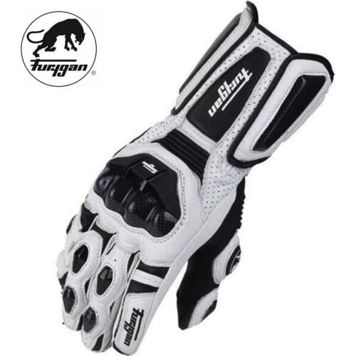 Furygan AFS10 motorcycle racing carbon fiber leather gloves off-road mountain motorcycle racing leather protective riding gloves