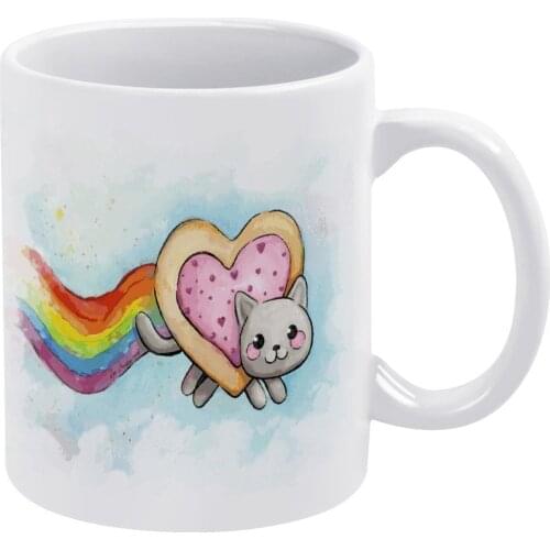 Cat Mug Kawaii Ceramic Mug Chat Wholesale Cups