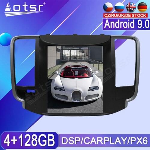 For Nissan Teana Android Radio tape recorder 2008 - 2011 Car Multimedia Player Stereo PX6 head unit Tesla Navi No 2din Autoradio