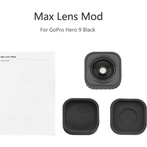 Hero 9 Max Lens Mod Wide Angle 155 Degree Replacement Lens For GoPro Hero 9 Black GoPro 9 Camera Accessories
