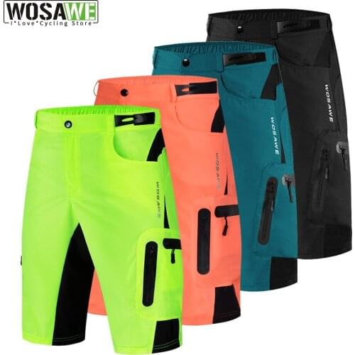 Mens MTB Shorts Outdoor Motocross Bike Short Pant Breathable Loose Fit For Running Bicycle Cycling Shorts Ciclismo