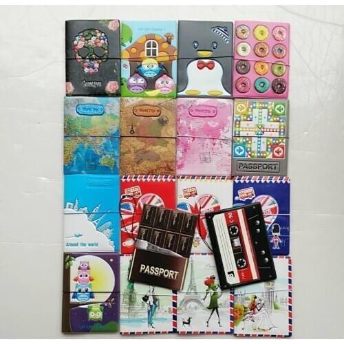 High Quality PU Leather Passport Holders 12 styles Fashion New ID Card Holder Travel Passport Cover Card Case cover for passport