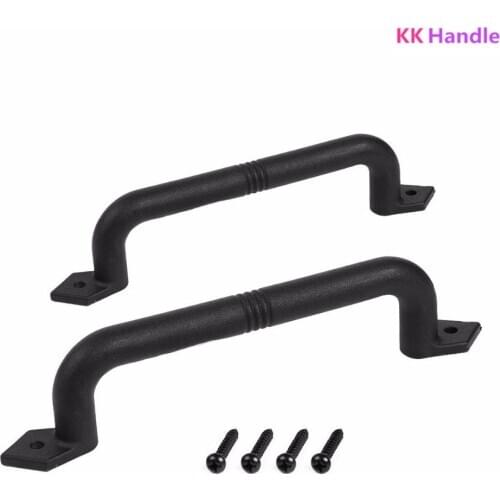 Sliding Barn Door Pull Handle, Sliding Closet Gate Cabinet Closet Door Handle Set 10"