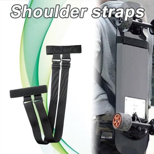 Universal Shoulder Carrier Skateboard Backpack Strap Durable Adjustable Snowboard Longboard Skateboard Backpack Carrier