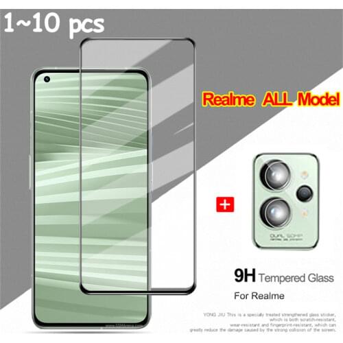 Sensitive Touch Tempered Glass for Realme 8 Pro Screen Protector Realme-7-5G Realmi-7-Pro C21 Protective Glass on Realme 8Pro