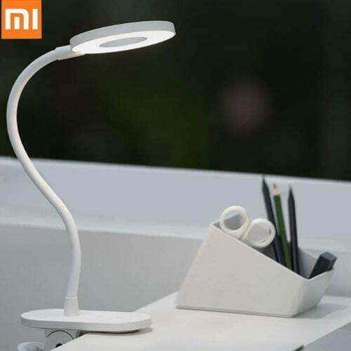 Youpin Yeelight Mijia LED 5W Desk Lamp clip Folding Adjust Reading Table Lamp Brightness Lights Third gear dimming